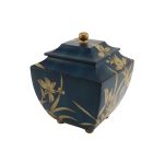 Hand Painted Orchid Urn