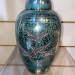 Blue Going Home Urn